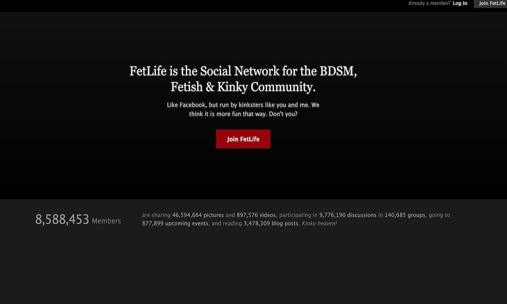 Social Network for the BDSM, Fetish & Kinky Community